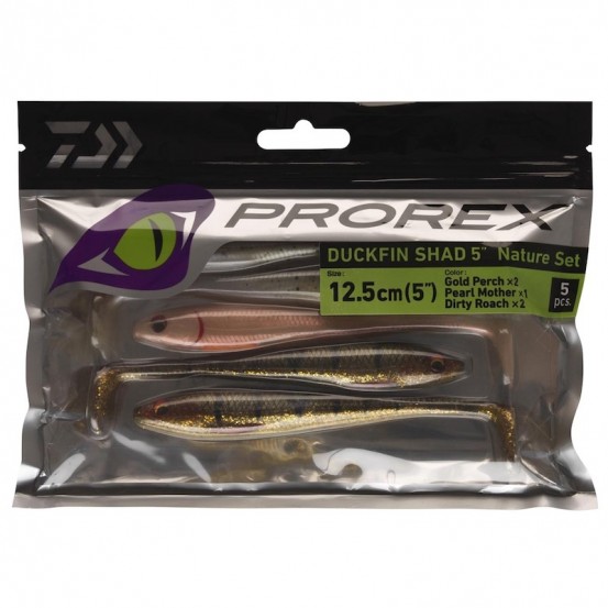 Daiwa Prorex Duckfin Shad 13cm [MIX 3 Couleurs] 1