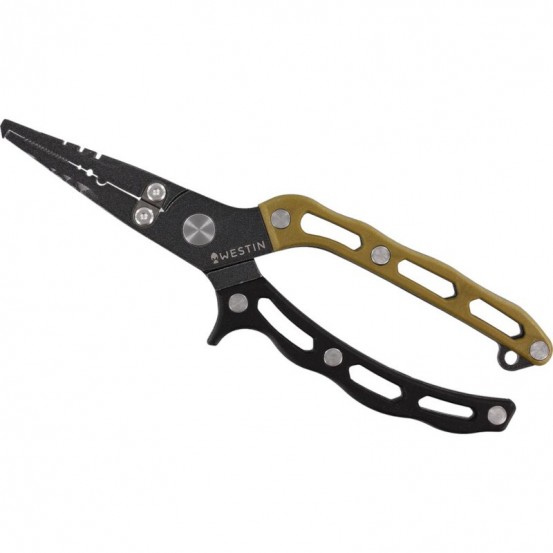 Alicates Westin para anillos hendidos 18cm Negro Arena