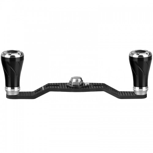 Gomexus Carbon Reel Handle 105mm pour Shimano Daiwa Abu Quantum Lew's Casting