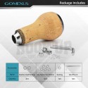Gomexus TPE Rubber Power Knob pour Shimano Daiwa Spinning et Casting