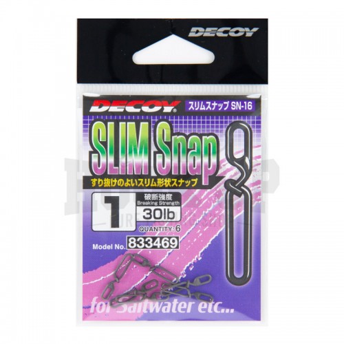 Decoy SN 16 Slim Snap Packaging