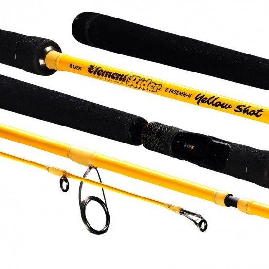 Illex Element Rider X5 S 2402 MH-H Tiro Amarillo - 240cm - 15-50gr - Extra Rápido