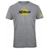 Xorus T-Shirt Gris Clair et Jaune