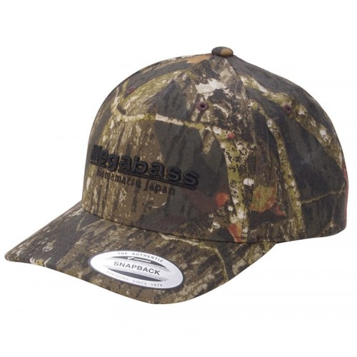 Megabass Casquette Classic Camo Mossy Black Megabass Casquette Classic Camo Mossy Black