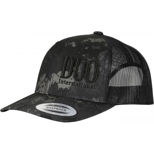 Duo Casquette Mesh Snapback Cap Poseidon/Black Duo Casquette Mesh Snapback Cap Poseidon/Black