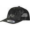 Duo Casquette Mesh Snapback Cap Poseidon/Black