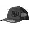 Duo Casquette Mesh Snapback Cap Charcoal/Black