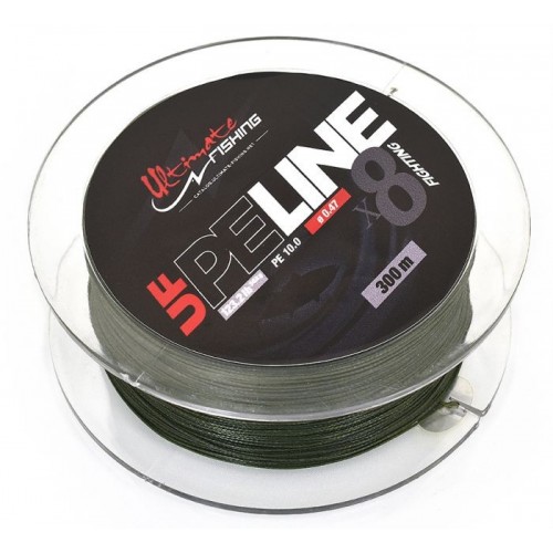 Ultimate Fishing PE Line X8 Fighting Moss Verde