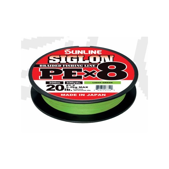 TRENZA DE SIGLÓN PE 8X Multicolor 150m