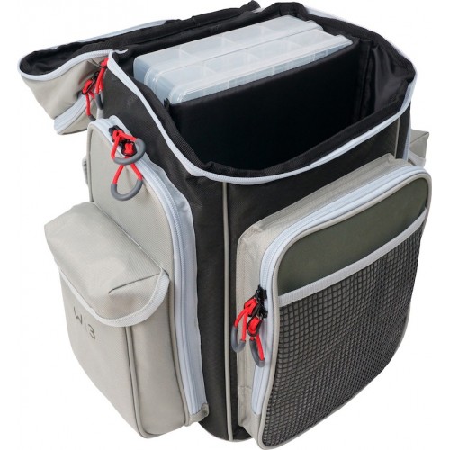 Westin W3 Backpack Plus (+2 boxes) Grey/Black