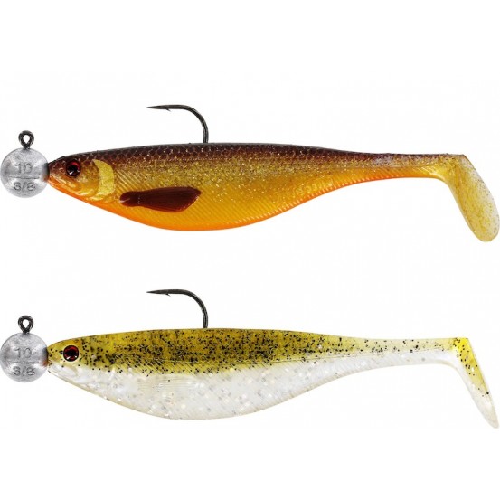 Westin ShadTeez 7cm R 'N R 7g #4/0 Clear & Dark Water Mix 2pcs/pkCouleurs:Clear Water Mix 1