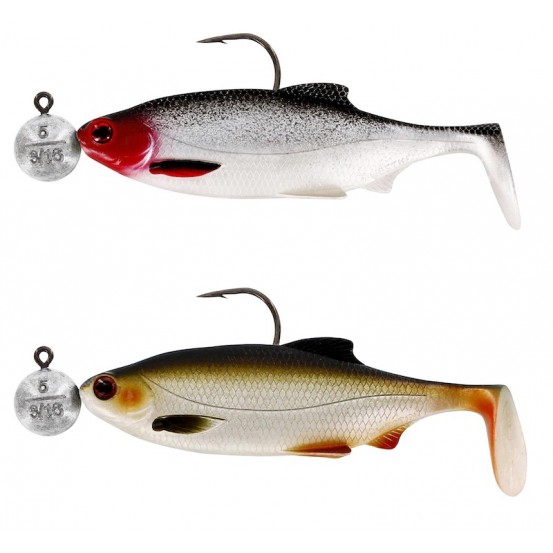 Westin Ricky the Roach 7cm Clear & Dar Water Mix  RNR 5g #3/0 2pcs/pkColor:Clear Water Mix 4 - 2pcs/pk