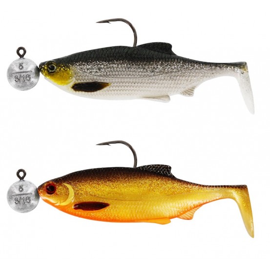 Westin Ricky the Roach 7cm Clear & Dar Water Mix RNR 10g #6/0 2pcs/pkCouleurs:Dark Water Mix 4 - 2pcs/pk
