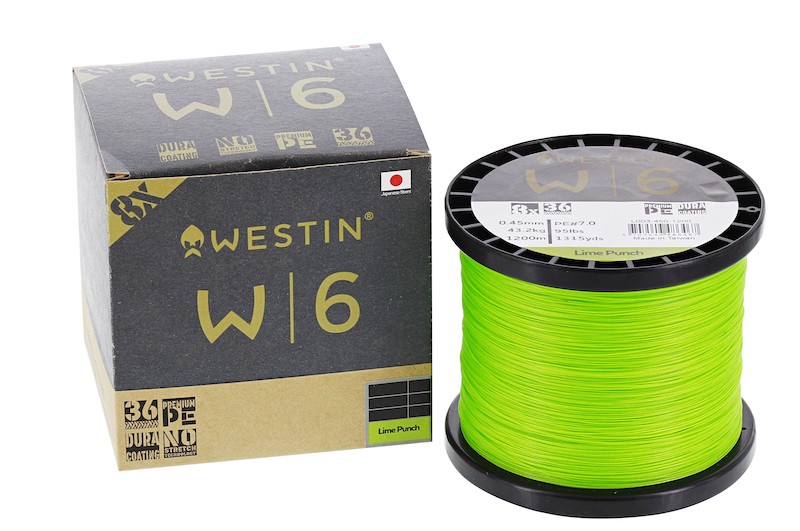 Westin W6 8 Braid Lime Punch (135m,300m,1200m,1500m) - Imagen 20 de 29
