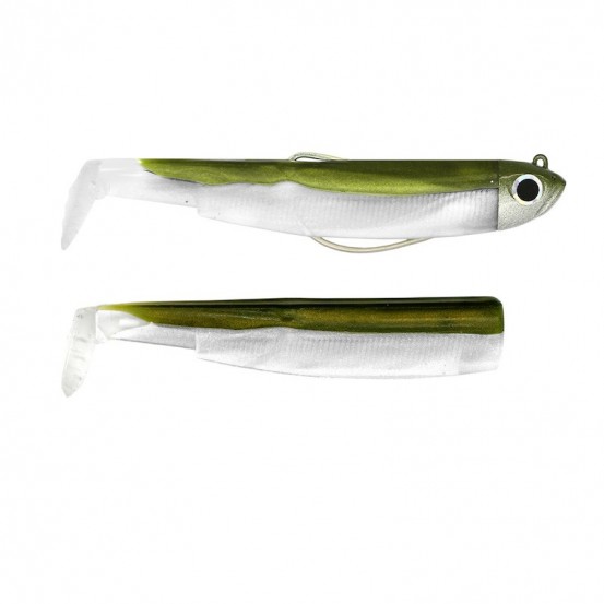 Fiiish Black Minnow Combo 70mm/3" - 1 montado + 1 cuerpo de recambioColores:Shore - 3g - Caqui