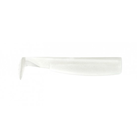 Fiiish Black Minnow 70mm/3" - 4pcs/pkColor:White - 4pcs/pk
