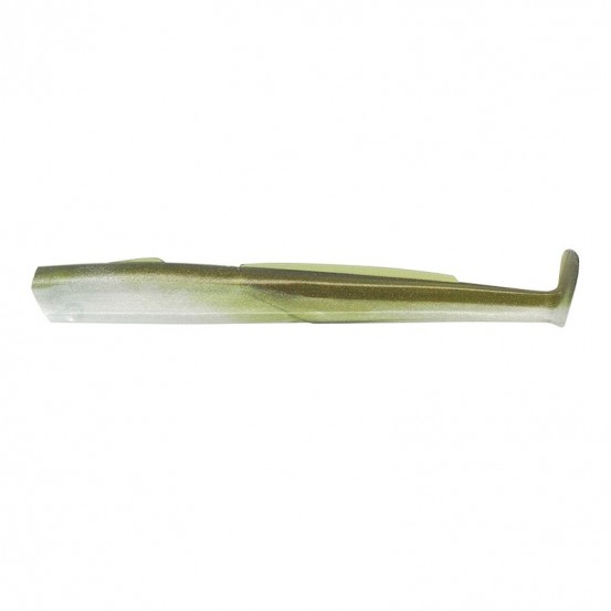 Fiiish Black Eel 200mm/8" - 2pcs/pkColor:Khaki - 2pcs/pk