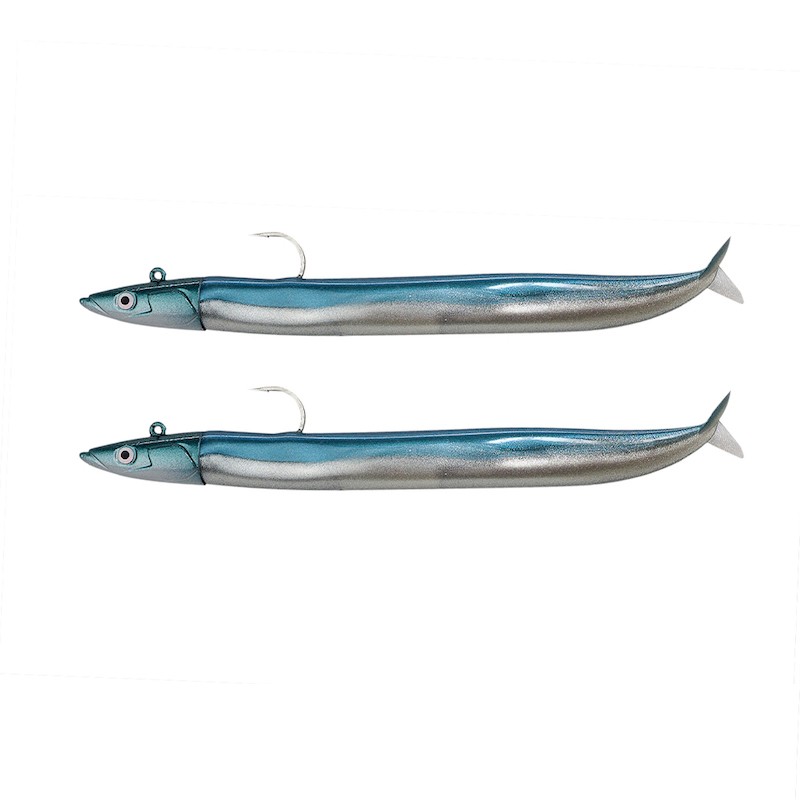Fiiish Crazy Sand Eel Double Combo 100mm/4" - 2 montés - Imagen 3 de 5