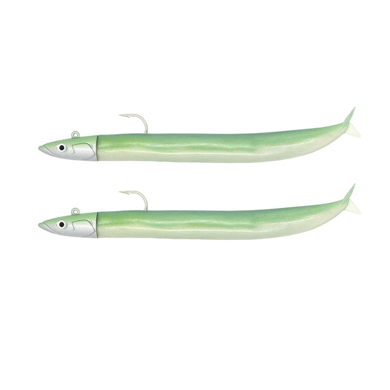 Fiiish Crazy Sand Eel Double Combo 100mm/4" - 2 montés - Imagen 4 de 5