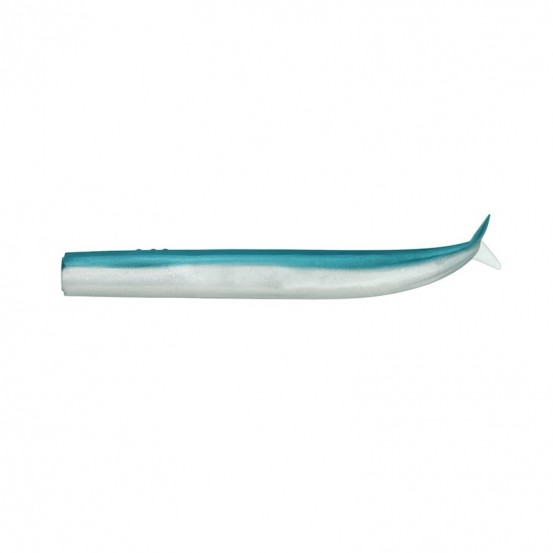 Fiiish Crazy Sand Eel 100mm/4" - 3pcs/pkColor:Pearl Blue - 3pcs/pk
