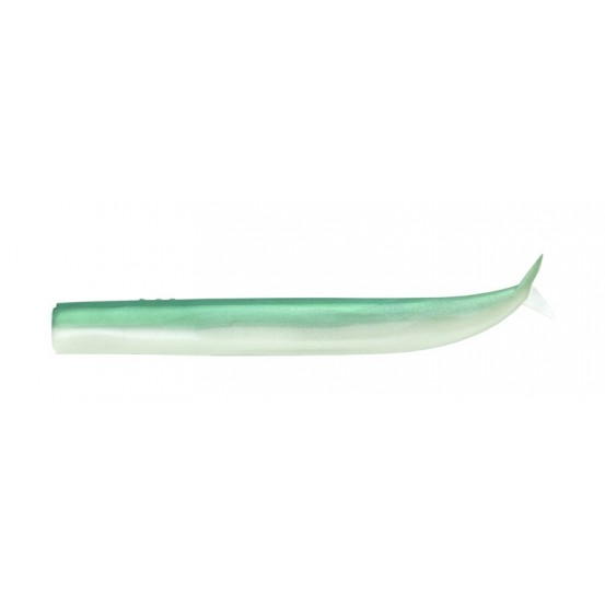 Fiiish Crazy Sand Eel 150mm/6" - 3pcs/pkColours:Pearl Green - 3pcs/pk