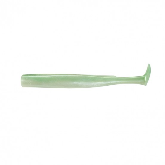 Fiiish Crazy Paddle Tail 150mm/6" - 3pcs/pkColor:Pearl Green - 3pcs/pk