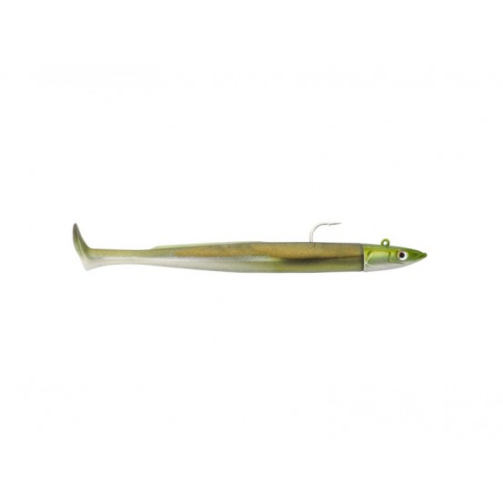 Fiiish Crazy Paddle Tail Combo 180mm/7" 1 monté + 1 corpsCouleurs:Off Shore - 35g - Khaki