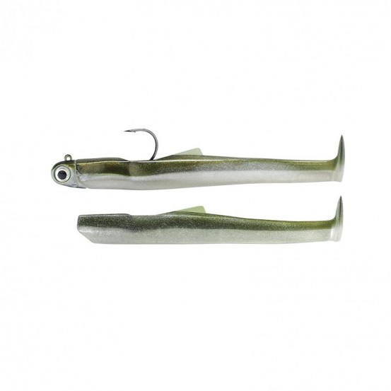 Fiiish Mud Digger Combo 65mm/2.5" 1 monté + 1 corpsCouleurs:2g - Khaki