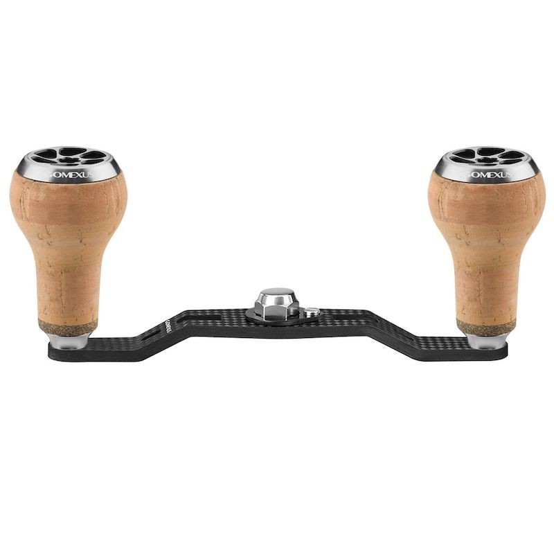 Gomexus Carbon Reel Handle 105mm pour Shimano Daiwa Abu Quantum Lew's Casting
