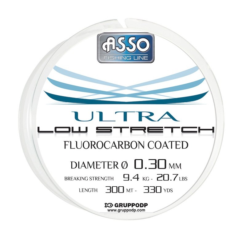 Asso Nylon Ultra Low Stretch - (50m/150m/300m)