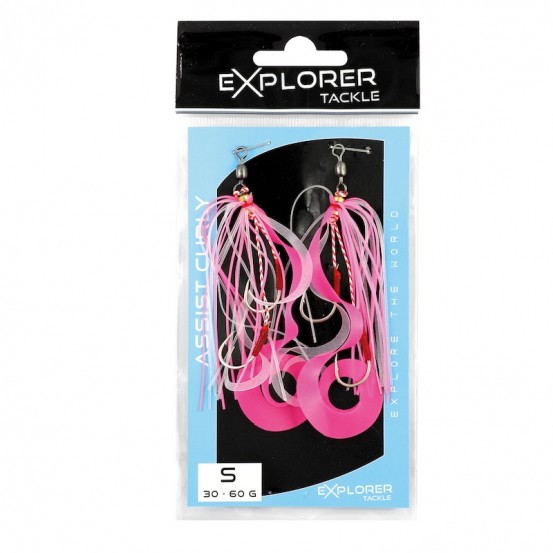 Explorer Tackle Assist Curly 2pcs/pk