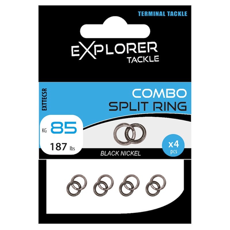 Explorer Tackle Combo Split Ring - 4pcs/pk