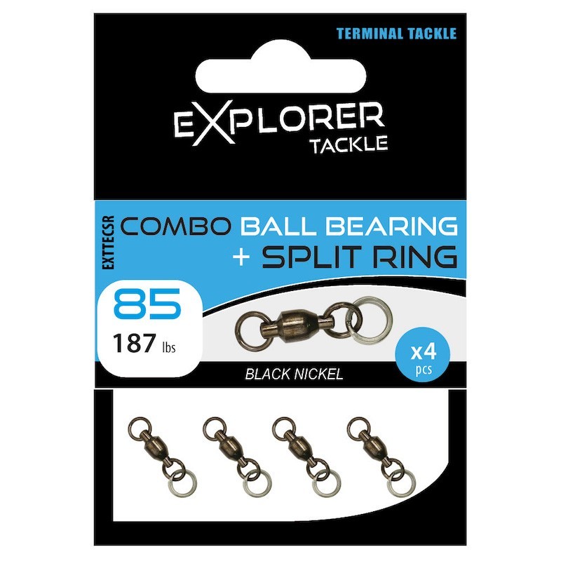 Explorer Tackle Combo Ball Bearing Split Ring
