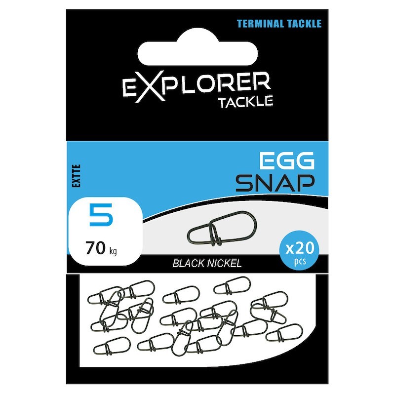 Explorer Tackle Egg Snap - 20pcs/pk