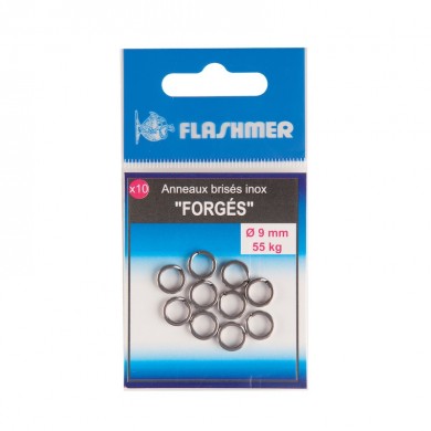 Flashmer Anneaux Brises Inox Forgé - 10pcs/pk