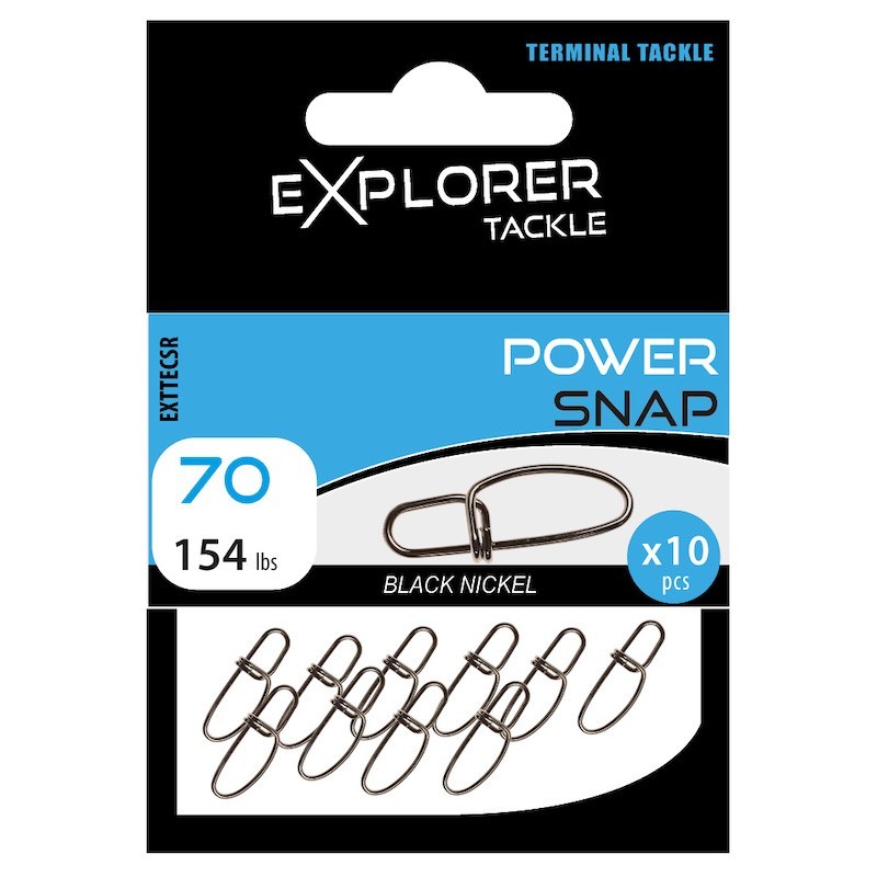Explorer Tackle Power Snap - 10pcs/pk