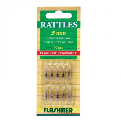 Flashmer Plastic Rattle - 10pcs/pk