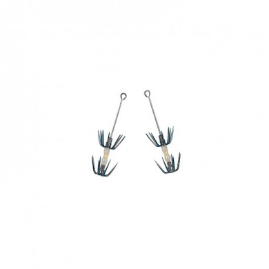 Flashmer Turlutte Grapa Doble - 2pcs/pk