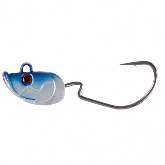 Flashmer Tête Plombée Articulée Blue Shad - 2pcs/pk
