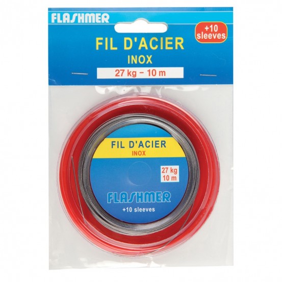 Flashmer Wire Leader 7 Strands - 10m