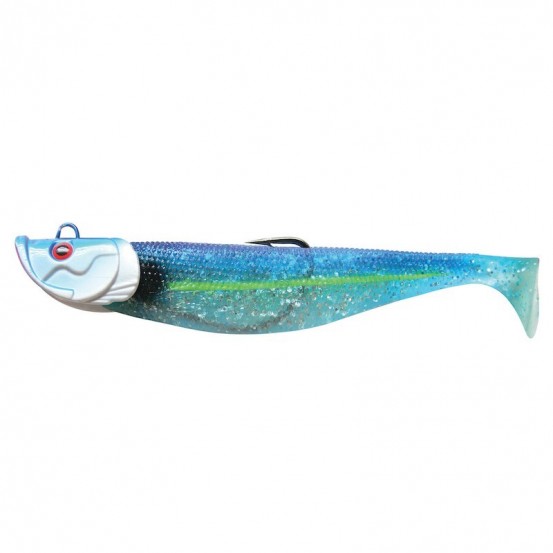 Flashmer Shad Azul Montado 10cm - 30gColores:AZUL DE FONDO (DB)