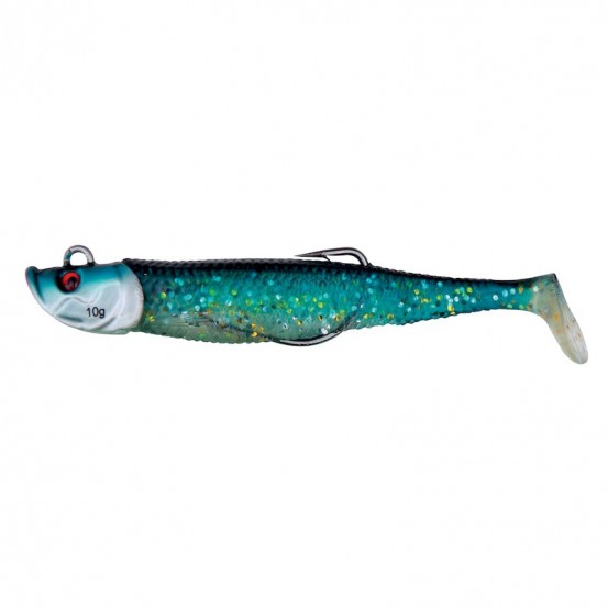 Flashmer Blue Shad Monté 15cm - 90gCouleurs:NOIR VINTAGE (NV)
