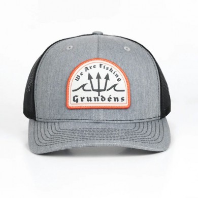 Grundens Casquette Poseidon Trucker Heater Grey/Black