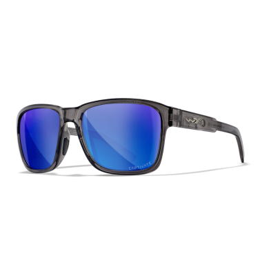 Gafas polarizadoras Wiley X Trek Captivate Azul Espejo/Cristal Brillante Montura Gris Oscuro Gafas polarizadoras Wiley X Trek Captivate Azul Espejo/Cristal Brillante Montura Gris Oscuro