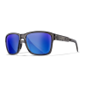 Wiley X Lunettes Polarisantess Trek Captivate Blue Mirror/Gloss Crystal Dark Grey Frame