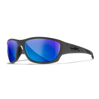 Wiley X Climb Captivate Polarized Goggles Blue Mirror/Matte Grey Frame