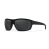 Wiley X Lunettes Polarisantes Contend Grey/Black Ops Matte Black Frame