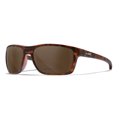 Wiley X Contend Glasses KINGPIN BROWN / MATTE DEMI FRAME