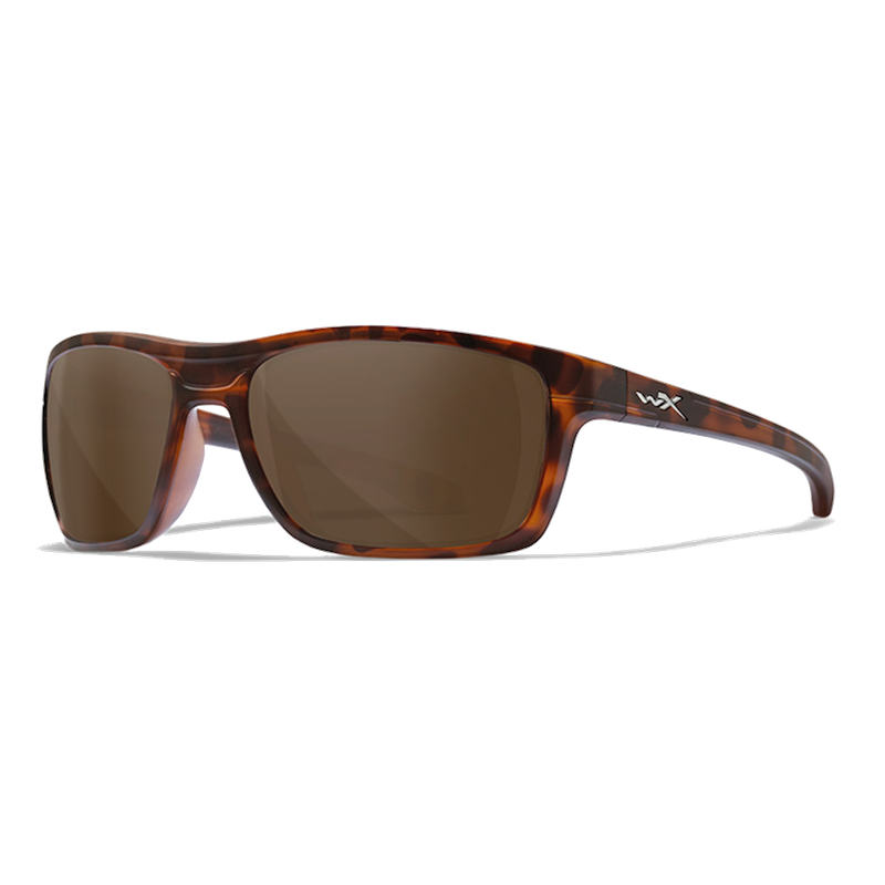 Wiley X Lunettes Contend KINGPIN BROWN / MATTE DEMI FRAME