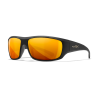 Wiley X Lunettes Polarisantes Omega Captivate Bronze Mirror/ Matte Black Frame